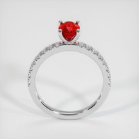 1.03 Ct. Ruby Ring, Platinum 950 3