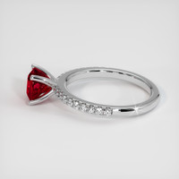 1.64 Ct. Ruby Ring, Platinum 950 4