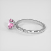2.04 Ct. Pink Sapphire Ring, Platinum 950 4