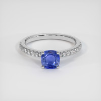 1.22 Ct. Sapphire Ring, Platinum 950 1