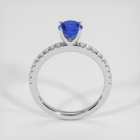 1.00 Ct. Blue Sapphire Ring, Platinum 950 3