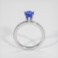 2.74 Ct. Blue Sapphire Ring, Platinum 950 3