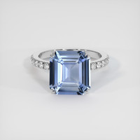 4.62 Ct. Sapphire Ring, Platinum 950 1