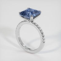 4.62 Ct. Sapphire Ring, Platinum 950 2