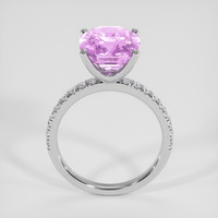 4.04 Ct. Pink Sapphire Ring, Platinum 950 3