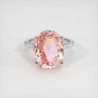 12.01 Ct. Sapphire Ring, Platinum 950 1
