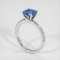 2.04 Ct. Sapphire Ring, Platinum 950 2