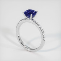 1.82 Ct. Sapphire Ring, Platinum 950 2