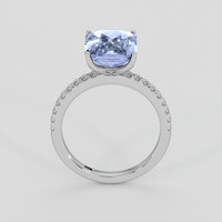 5.45 Ct. Blue Sapphire Ring, Platinum 950 3