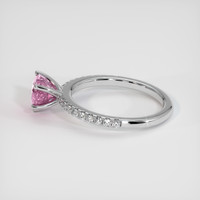 1.67 Ct. Pink Sapphire Ring, Platinum 950 4