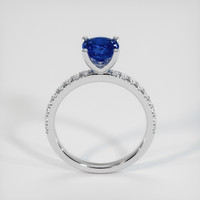 1.29 Ct. Blue Sapphire Ring, Platinum 950 3