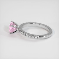 1.60 Ct. Pink Sapphire Ring, Platinum 950 4