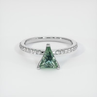 0.93 Ct. Sapphire Ring, Platinum 950 1