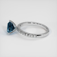 2.12 Ct. Sapphire Ring, Platinum 950 4