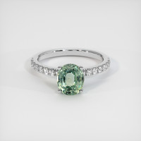 1.82 Ct. Sapphire Ring, Platinum 950 1