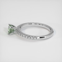 0.79 Ct. Sapphire Ring, Platinum 950 4