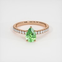 1.00 Ct. Gemstone Ring, 14K Rose Gold 1