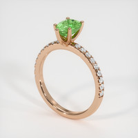 1.00 Ct. Gemstone Ring, 14K Rose Gold 2