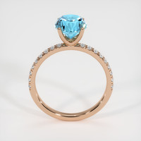 3.38 Ct. Gemstone Ring, 14K Rose Gold 3