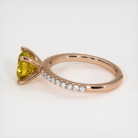 2.10 Ct. Gemstone Ring, 14K Rose Gold 4