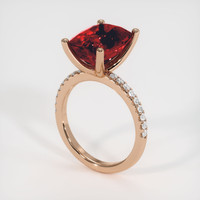 8.03 Ct. Gemstone Ring, 14K Rose Gold 2