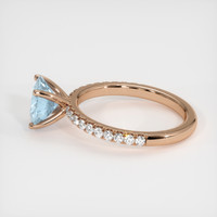 1.35 Ct. Gemstone Ring, 14K Rose Gold 4