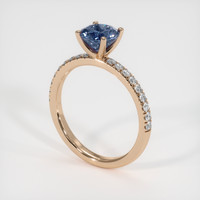 1.23 Ct. Gemstone Ring, 14K Rose Gold 2