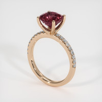 2.86 Ct. Gemstone Ring, 14K Rose Gold 2