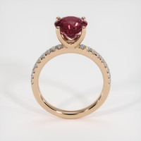 2.86 Ct. Gemstone Ring, 14K Rose Gold 3