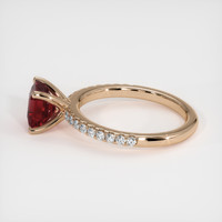 1.71 Ct. Gemstone Ring, 14K Rose Gold 4