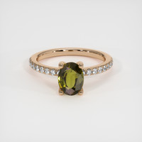 1.69 Ct. Gemstone Ring, 14K Rose Gold 1