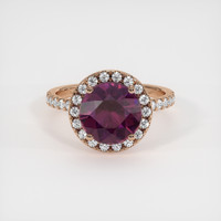 2.79 Ct. Gemstone Ring, 14K Rose Gold 1