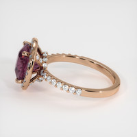 2.79 Ct. Gemstone Ring, 14K Rose Gold 4