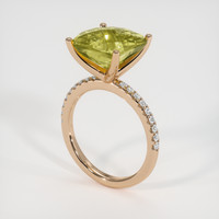 4.55 Ct. Gemstone Ring, 14K Rose Gold 2