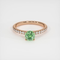 0.97 Ct. Gemstone Ring, 14K Rose Gold 1