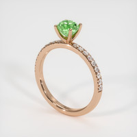 0.97 Ct. Gemstone Ring, 14K Rose Gold 2