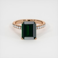 3.17 Ct. Gemstone Ring, 14K Rose Gold 1