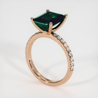 3.17 Ct. Gemstone Ring, 14K Rose Gold 2