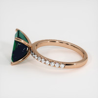 3.17 Ct. Gemstone Ring, 14K Rose Gold 4