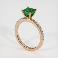 1.33 Ct. Gemstone Ring, 14K Rose Gold 2