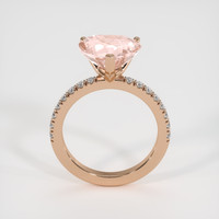 3.07 Ct. Sapphire Ring, 14K Rose Gold 3