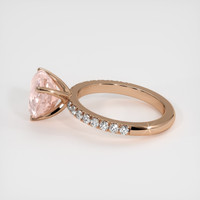3.07 Ct. Sapphire Ring, 14K Rose Gold 4