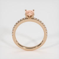 1.05 Ct. Sapphire Ring, 14K Rose Gold 3