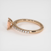 1.05 Ct. Sapphire Ring, 14K Rose Gold 4