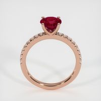 1.49 Ct. Ruby Ring, 14K Rose Gold 3
