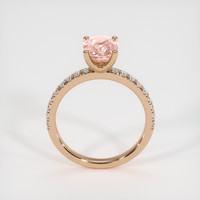1.60 Ct. Sapphire Ring, 14K Rose Gold 3