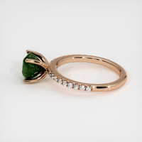 3.49 Ct. Color Change Sapphire Ring, 14K Rose Gold 4