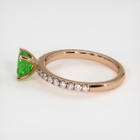 0.73 Ct. Gemstone Ring, 18K Rose Gold 4