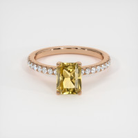 1.77 Ct. Gemstone Ring, 18K Rose Gold 1