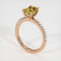 1.77 Ct. Gemstone Ring, 18K Rose Gold 2